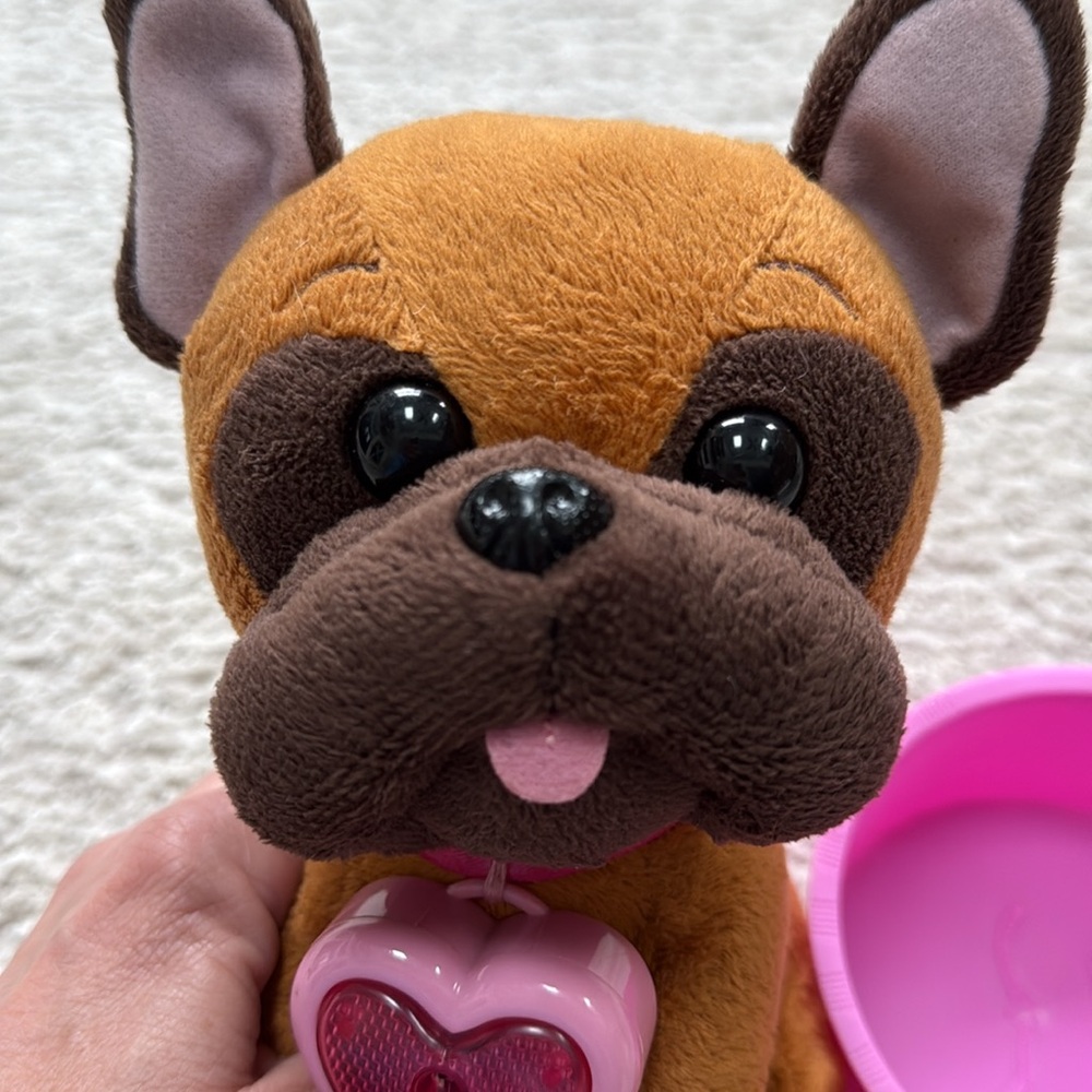 Cabbage Patch Kids Electronic Adoptimals French Bulldog 9-Inch Plush Pet - Picture 4 of 6